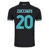 Camiseta Fútbol SS Lazio Zaccagni #20 2024-25 Tercera Equipación Hombre