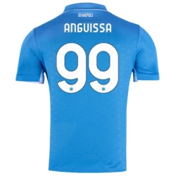 Camiseta Fútbol SSC Napoli Anguissa #99 2024-25 Primera Equipación Hombre