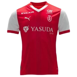 Camiseta Fútbol Stade de Reims 2024-25 Primera Equipación Hombre