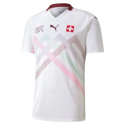 Camiseta Fútbol Suiza Eurocopa 2021 Segunda Hombre Equipación