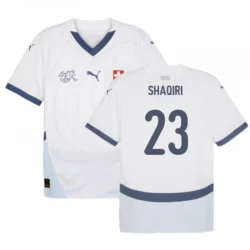 Camiseta Fútbol Suiza Shaqiri #23 Eurocopa 2024 Segunda Hombre Equipación