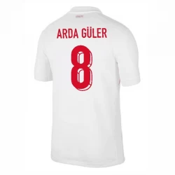 Camiseta Fútbol Turquía Arda Guler #8 Eurocopa 2024 Primera Hombre Equipación