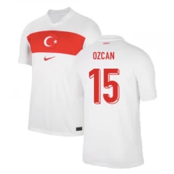 Camiseta Fútbol Turquía Ozcan #15 Eurocopa 2024 Primera Hombre Equipación