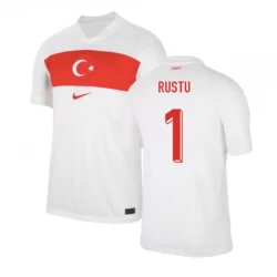 Camiseta Fútbol Turquía Rustu #1 Eurocopa 2024 Primera Hombre Equipación