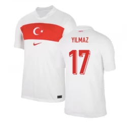Camiseta Fútbol Turquía Yilmaz #17 Eurocopa 2024 Primera Hombre Equipación