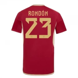 Camiseta Fútbol Venezuela Rondon #23 Copa America 2024 Primera Hombre Equipación