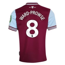 Camiseta Fútbol West Ham United Ward-prowse #8 2024-25 Primera Equipación Hombre