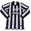 Camiseta Juventus FC Retro 2014-15 Primera Hombre Manga Larga