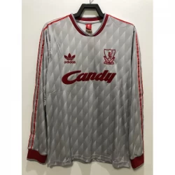 Camiseta Liverpool FC Retro 1989-91 Segunda Hombre Manga Larga