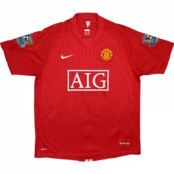 Camiseta Manchester United 2007-08 Primera