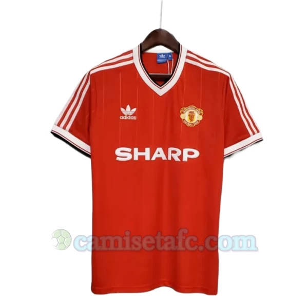 Camiseta Manchester United Retro 1982-84 Primera Hombre