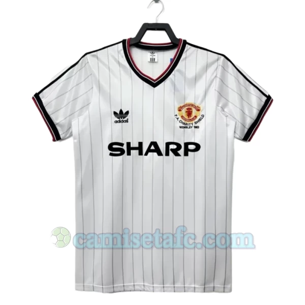 Camiseta Manchester United Retro 1983 Segunda Hombre