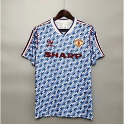 Camiseta Manchester United Retro 1990-91 Segunda Hombre