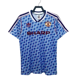 Camiseta Manchester United Retro 1990-92 Segunda Hombre