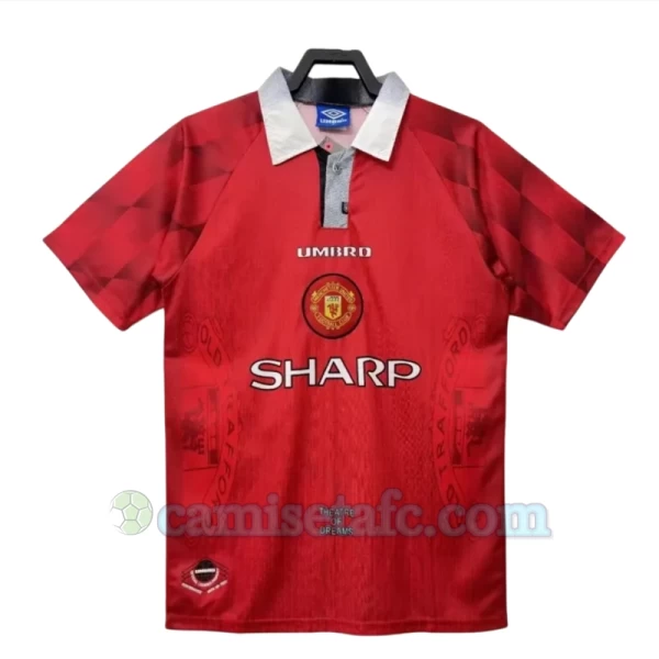 Camiseta Manchester United Retro 1996-97 Primera Hombre