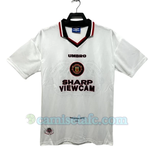 Camiseta Manchester United Retro 1996-97 Segunda Hombre