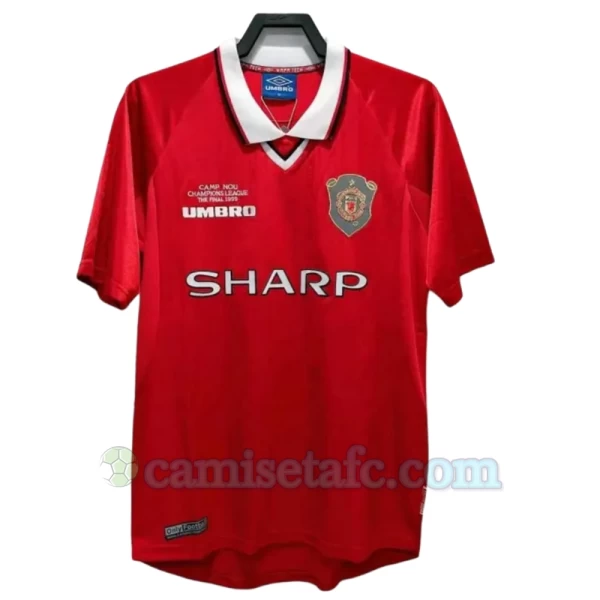 Camiseta Manchester United Retro 1999-00 Primera Hombre