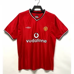 Camiseta Manchester United Retro 2000-02 Primera Hombre