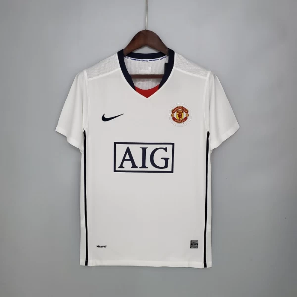 Camiseta Manchester United Retro 2008-09 Segunda Hombre