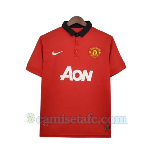 Camiseta Manchester United Retro 2013-14 Primera Hombre