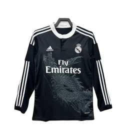 Camiseta Real Madrid Retro 2014-15 Tercera Hombre Manga Larga