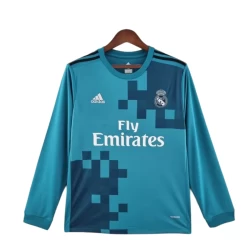 Camiseta Real Madrid Retro 2017-18 Tercera Hombre Manga Larga