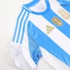 Camiseta Fútbol Argentina Lionel Messi #10 Copa America 2024 Primera Hombre Equipación