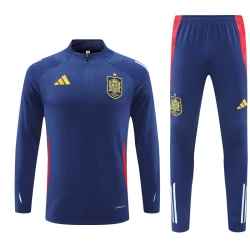 España Trajes de Sudadera de Entrenamiento 2024-25 Azul