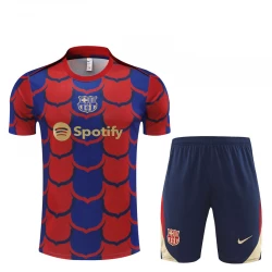 FC Barcelona Trajes de Camiseta de Entrenamiento 2024-25 Rojo Azul Camo