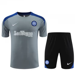 Inter Milan Trajes de Camiseta de Entrenamiento 2024-25 Gris