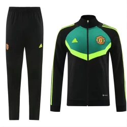 Manchester United Trajes de Chaqueta de Entrenamiento 2024-25 Negro