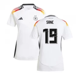 Mujer Camiseta Fútbol Alemania Leroy Sané #19 Eurocopa 2024 Primera Equipación