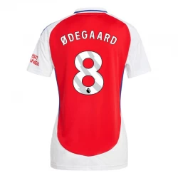 Mujer Camiseta Fútbol Arsenal FC Martin Ødegaard #8 2024-25 Primera Equipación