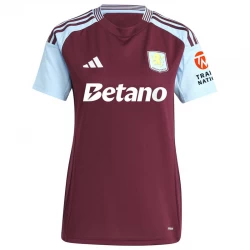Mujer Camiseta Fútbol Aston Villa 2024-25 Primera Equipación