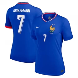 Mujer Camiseta Fútbol Francia Antoine Griezmann #7 Eurocopa 2024 Primera Equipación