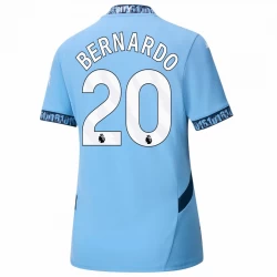 Mujer Camiseta Fútbol Manchester City Bernardo Silva #20 2024-25 Primera Equipación