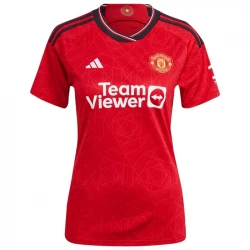 Mujer Camiseta Fútbol Manchester United 2023-24 Primera Equipación