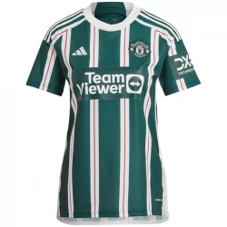 Mujer Camiseta Fútbol Manchester United 2023-24 Segunda Equipación