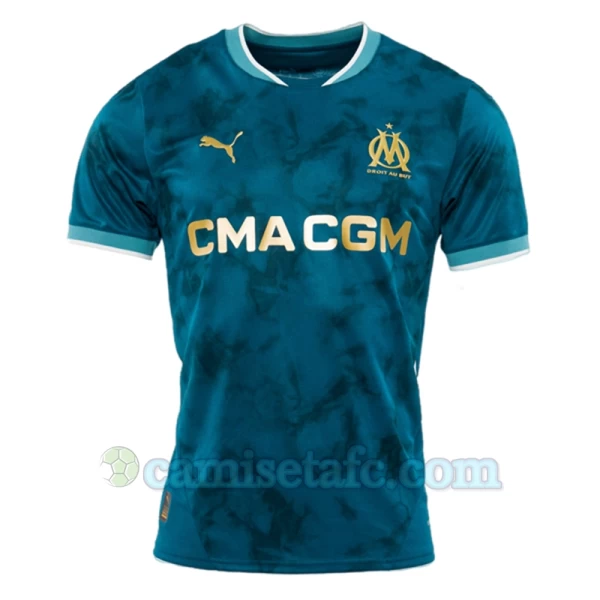 Mujer Camiseta Fútbol Olympique de Marseille 2024-25 Segunda Equipación