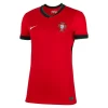 Mujer Camiseta Fútbol Portugal Cristiano Ronaldo #7 Eurocopa 2024 Primera Equipación