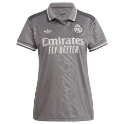 Mujer Camiseta Fútbol Real Madrid 2024-25 Tercera Equipación