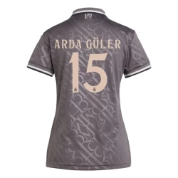 Mujer Camiseta Fútbol Real Madrid Arda Güler #15 2024-25 Tercera Equipación