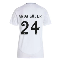 Mujer Camiseta Fútbol Real Madrid Arda Güler #24 2024-25 Primera Equipación