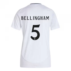 Mujer Camiseta Fútbol Real Madrid Jude Bellingham #5 2024-25 Primera Equipación