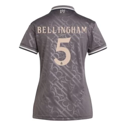 Mujer Camiseta Fútbol Real Madrid Jude Bellingham #5 2024-25 Tercera Equipación