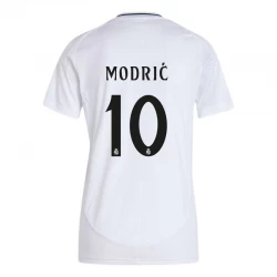 Mujer Camiseta Fútbol Real Madrid Luka Modrić #10 2024-25 Primera Equipación