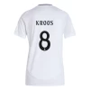 Mujer Camiseta Fútbol Real Madrid Toni Kroos #8 2024-25 Primera Equipación