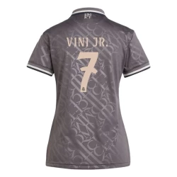 Mujer Camiseta Fútbol Real Madrid Vinicius Junior #7 2024-25 Tercera Equipación