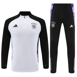 Niños Alemania Trajes de Sudadera de Entrenamiento 2024-25 Blanco