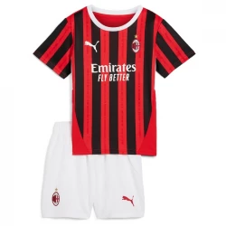 Niños Camiseta Fútbol AC Milan 2024-25 1ª Equipación (+ Pantalones)